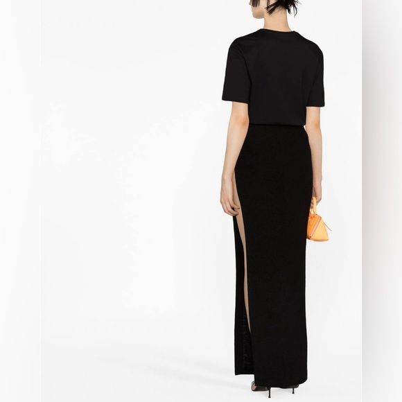 $420 NWT Alexander Mcqueen Logo Print Cotton T-Shirt Size 40 US S - Picture 4 of 4